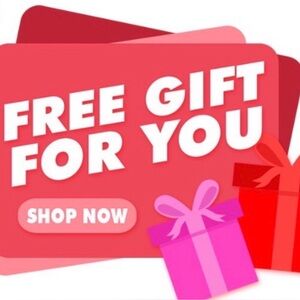 Pink and Red Gift Box Graphic